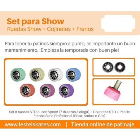 OFERTA ESPECIAL RUEDAS STD SUPER SPEED PARA SHOW Y DANZA