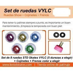 OFERTA ESPECIAL RUEDAS STD VYLC PARA SHOW Y DANZA