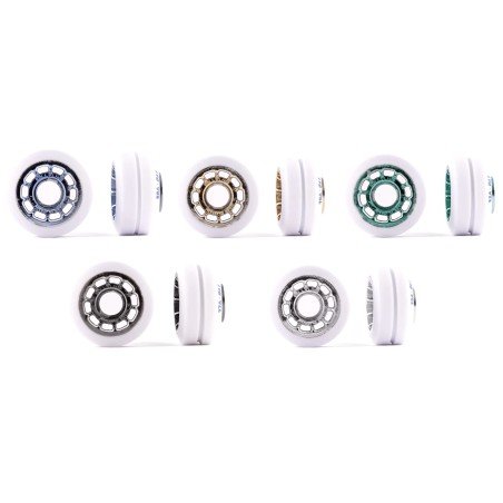 PACK DE 8 RODAS ROLL-LINE ICE Ø61 MM. - Coleção Elite Lestel Skates