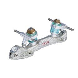 SKATE BASES STD CARBON/ALUTEX FIBER TITANIUM - L'Estel Skates