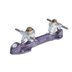 SKATE BASES STD CARBON/ALUTEX FIBER TITANIUM - L'Estel Skates
