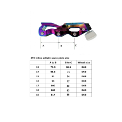 PATIN COMPLETO RISPORT ROYAL PRO CON STARLIGHT INLINE FIGURE SKATE