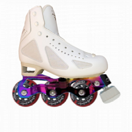 RISPORT MERCURIO WITH STD STARLIGHT PROFESSIONAL INLINE FIGURE SKATE
