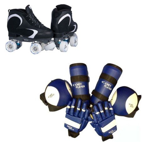 PACK HORNET / HOCKEYPLAYER + CONJUNTO COMPLETO DE PROTEÇÃO - Coleçao