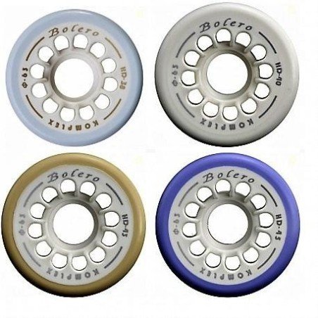 RUEDAS KOMPLEX BOLERO DIÁMETRO 63 MM RUEDAS KOMPLEX BOLERO DIÁMETRO 63 MM
