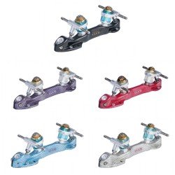 SKATE BASES STD CARBON/ALUTEX FIBER TITANIUM - L'Estel Skates
