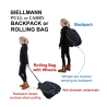 MOCHILA CON TROLLEY INTEGRADO BIELLMANN (the original)