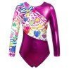 HEGHERFEL - MAILLOT BICOLOR DE MÀNIGA LLARGA - METALLIC