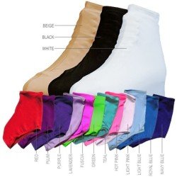 25 PAIRS OVERBOOT COVERS MICRO FIBER NUDE