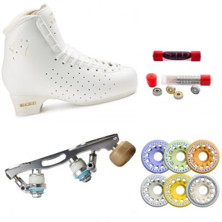 KOMPLEX SILVER 016+EDEA RITMO+AZZURRA - L'Estel Skates